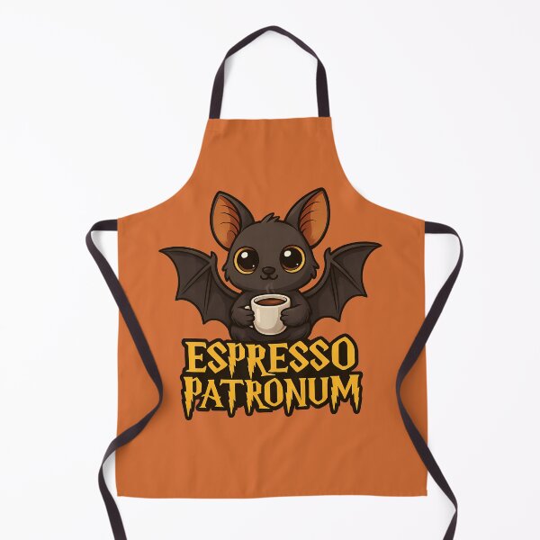 Item preview, Espresso Patronum – Cute Coffee Bat Design designed and sold by BrightmapStudio.
