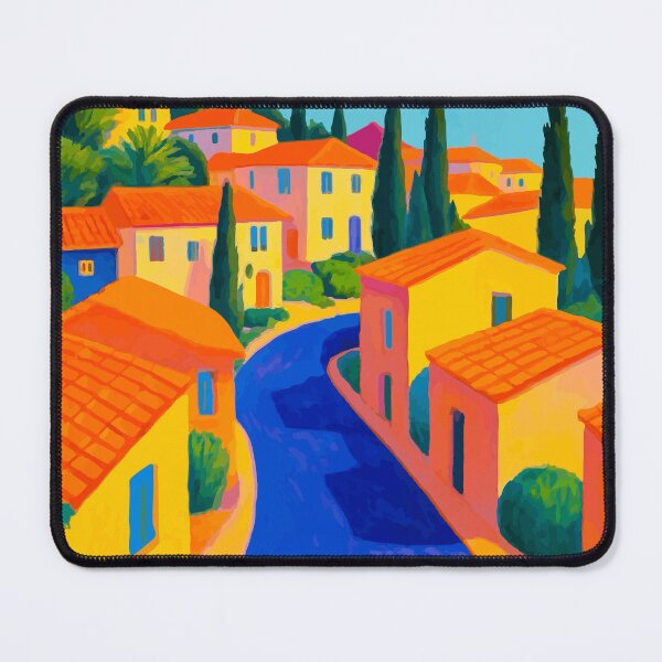 Item preview, Mediterranean Street  David Hockney designed and sold by Vicky Brago-Mitchell®.