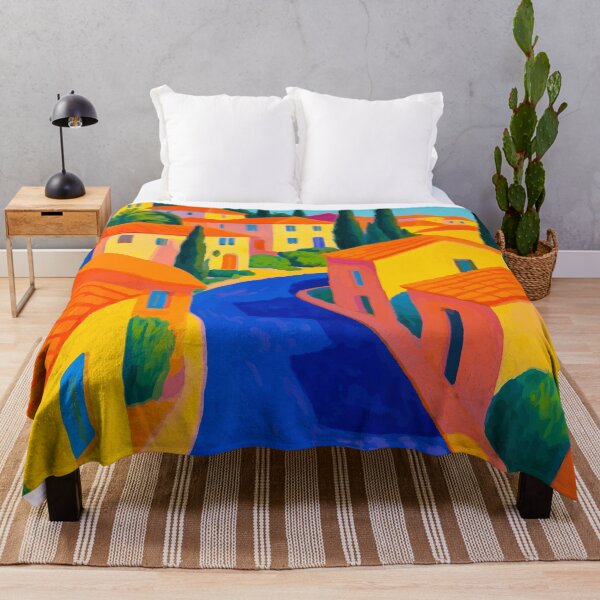 Item preview, Mediterranean Street David Hockney designed and sold by Vicky Brago-Mitchell®.