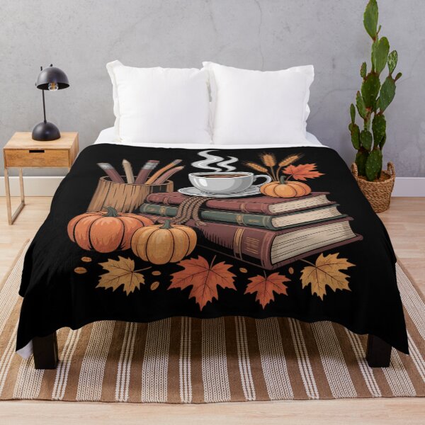 Item preview, All Booked for Fall Autumn Cozy Bookish Book Lover designed and sold by Moon-Ape.