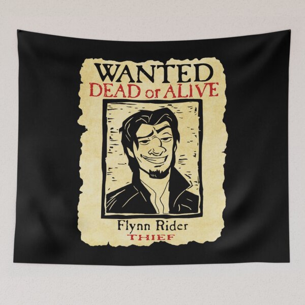 Item preview, Wanted-Flynn-Rider-Broken-Nose-Triblend designed and sold by DorianHarris.
