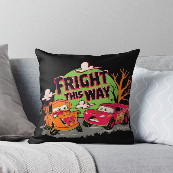 Aperçu de l'œuvre Disney Pixar Cars Halloween – Flash McQueen et Martin Fright This Way Art créée et vendue par alolo2021.