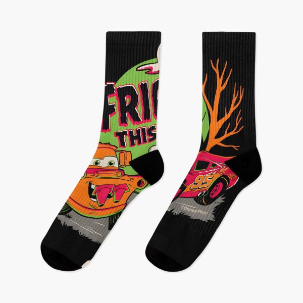 Item preview, Disney Pixar Cars Halloween – Lightning McQueen & Mater Fright This Way Art designed and sold by alolo2021.