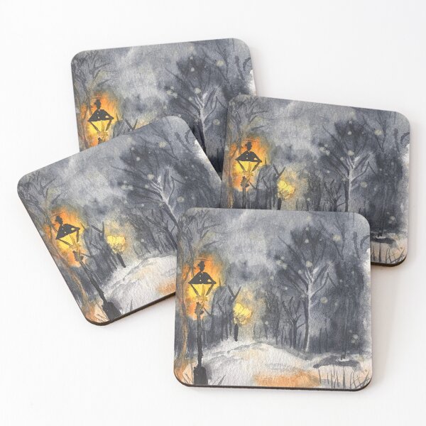 Item preview, Escena nocturna en acuarela designed and sold by Carolampron.