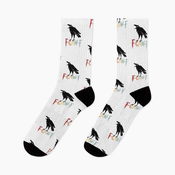Item preview, F-Caw-F Crow Pun – Funny Cute Raven Bird Lovers Design designed and sold by artworkathome.