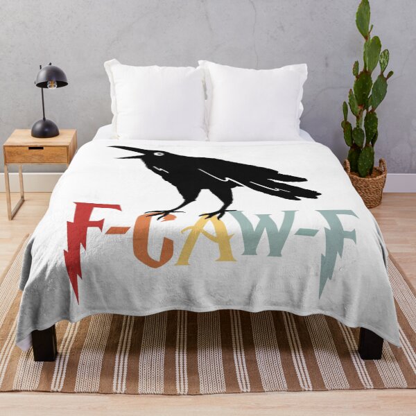 Item preview, F-Caw-F Crow Pun – Funny Cute Raven Bird Lovers Design designed and sold by artworkathome.