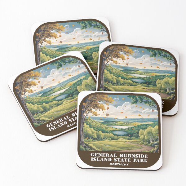 Item preview, Vintage General Burnside Island State Park (Kentucky State Park) designed and sold by RabbitK.