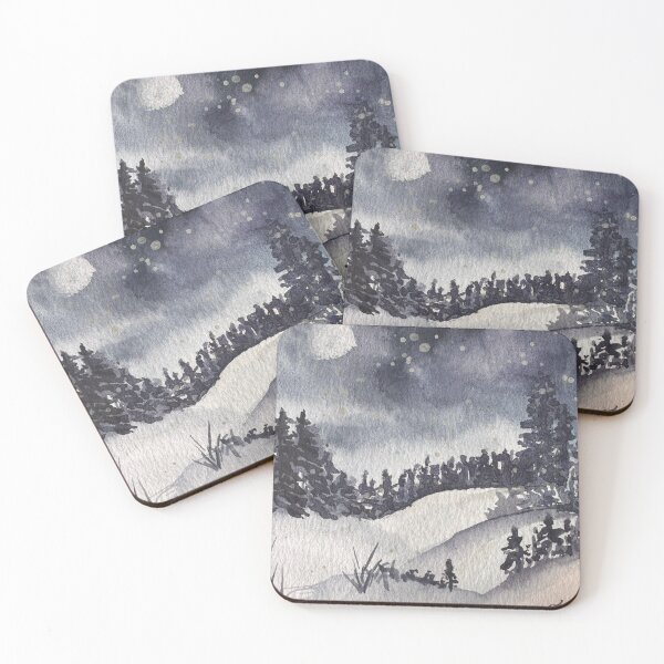 Item preview, Winter Moonlight scene designed and sold by Carolampron.