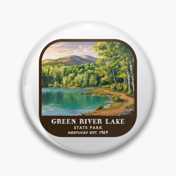 Artikelvorschau, Vintage Green River Lake State Park (Kentucky State Park) entworfen und verkauft von RabbitK.