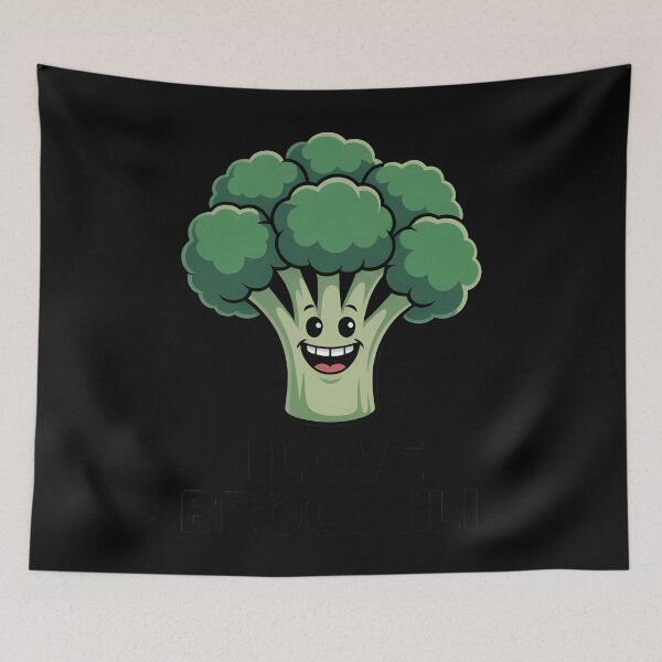 Item preview, Broccoli Lover I Love Broccoli designed and sold by Moon-Ape.
