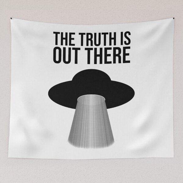 Item preview, The Truth Is Out There Spaceship. designed and sold by RedBubble Dawson.