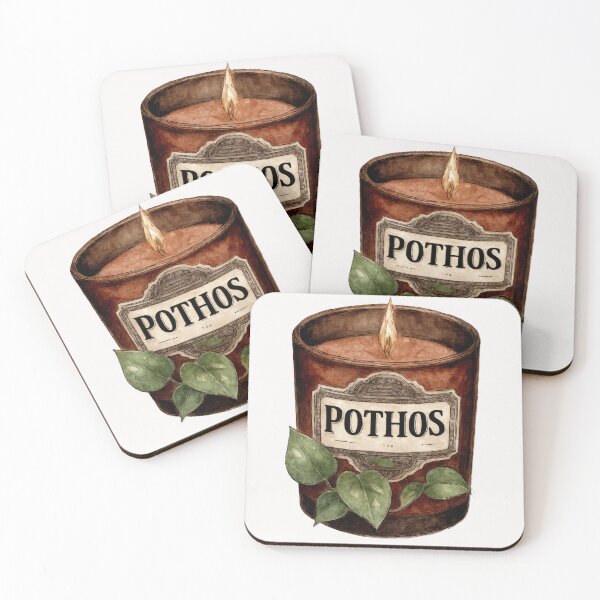Item preview, Witchy Balance Candle With Pothos Leaves designed and sold by scicilysimonee.