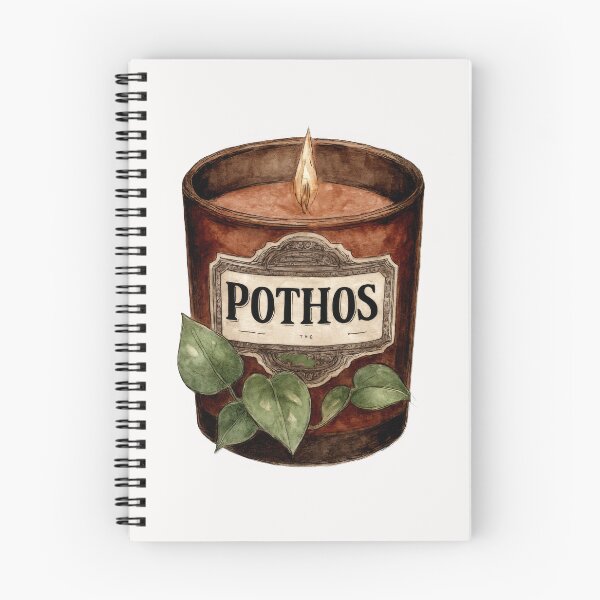 Item preview, Witchy Balance Candle With Pothos Leaves designed and sold by scicilysimonee.