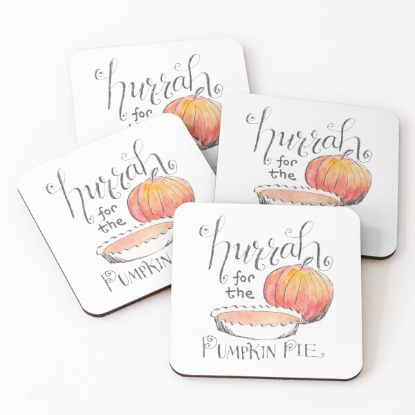 Item preview, Hurrah For the Pumpkin Pie - Traditional American Thanksgiving designed and sold by MaryKunzGoldman.