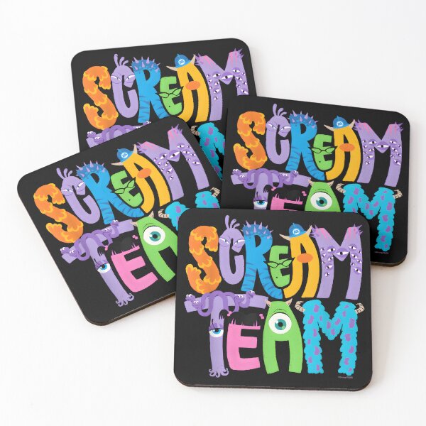 Item preview, Disney Pixar Monsters Inc Halloween – Scream Team Funny Monster Art designed and sold by alolo2021.