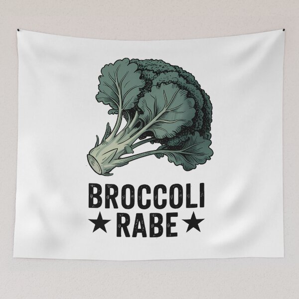 Item preview, Broccoli Rabe Vegetarian Vegan Vegetables Graphic designed and sold by Moon-Ape.