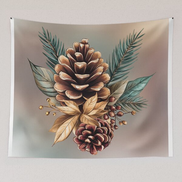 Item preview, Fall Pine Cone Arrangement designed and sold by Eclectic Monkey.
