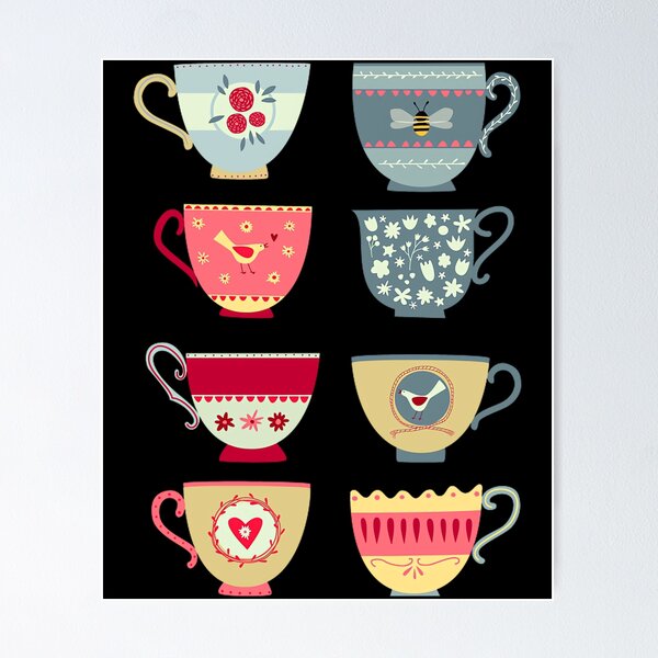 Item preview, Tazas de té Nic Squirrell Transparente designed and sold by krnrafqqgai99.