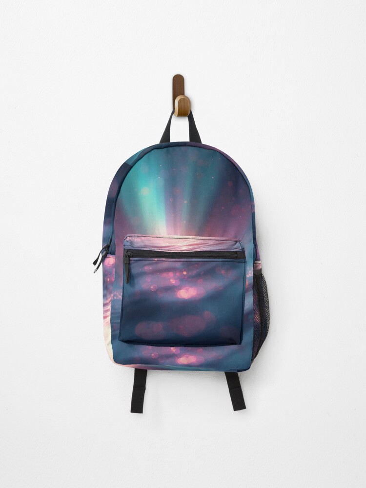 Thumbnail 1 of 3, Backpack, Aurora Rising designed and sold by AbstractAnom.