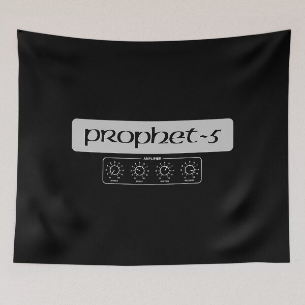 Item preview, Prophet 5 Inspired Synth Tee designed and sold by AssuntaBruen.