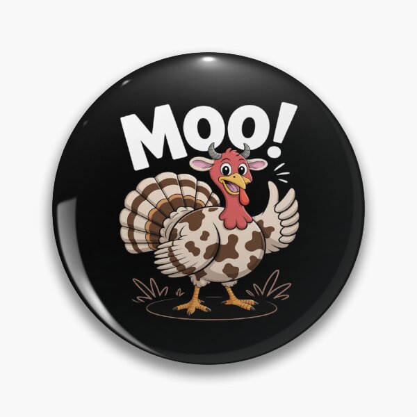 Item preview, Thanksgiving Turkey Moo Cow Thanksgiving Moo Turkey Day Fall designed and sold by Jadiantukora.
