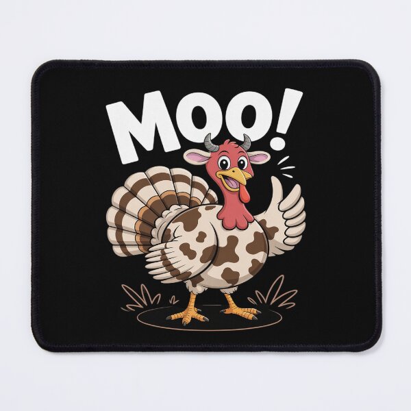 Item preview, Thanksgiving Turkey Moo Cow Thanksgiving Moo Turkey Day Fall designed and sold by Jadiantukora.