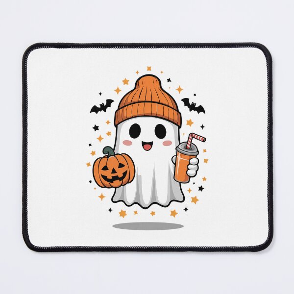 Item preview, A Cute Ghost Pumpink Coffe Spooky designed and sold by VENOM0RIOT.
