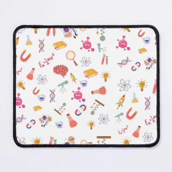 Item preview, Seamless Funny Physics Pattern with Science Icons and Symbols designed and sold by HumansStuck12.