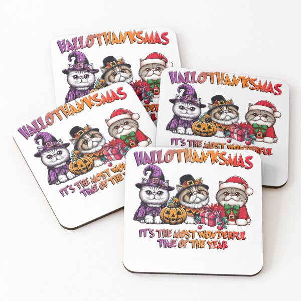 Item preview, Persian Cat Halloween Thanksgiving Christmas  designed and sold by doodIllustrate.