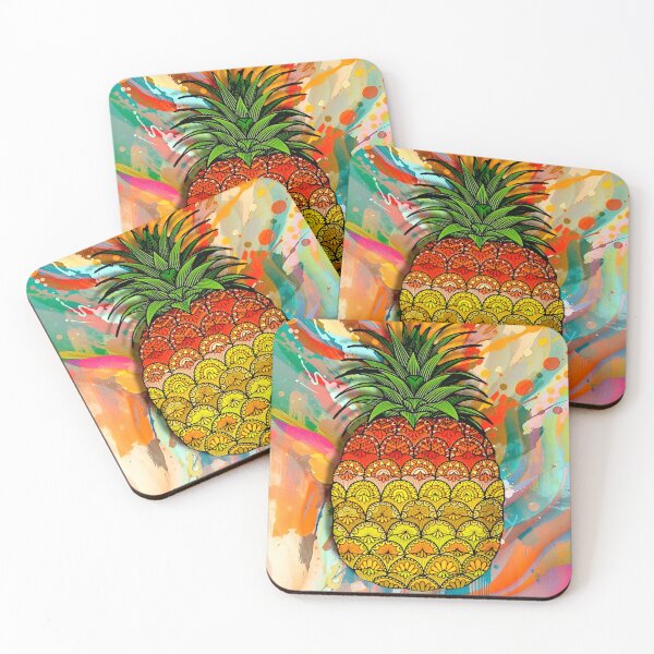 Item preview, Pineapple Pattern designed and sold by ViaARTfactory.