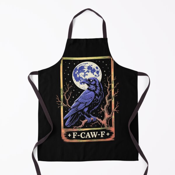 Item preview, Mystical Raven Under Full Moon with Gothic Vibes designed and sold by sandrahofer-art.