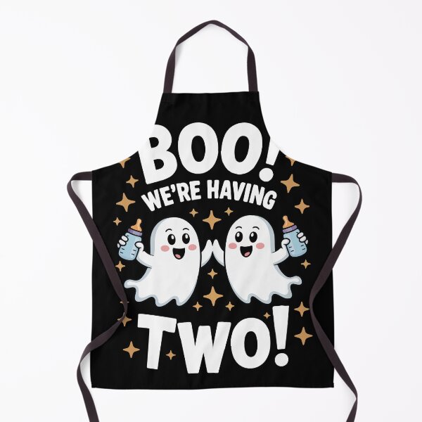 Item preview, Boo We’re Having Two Kawaii Ghosts designed and sold by YourArt7.