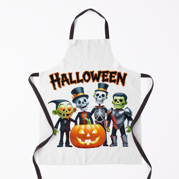 Item preview, Halloween sale background with ghost, skeleton, and pumpkins designed and sold by PWDigitalArt.