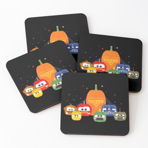 Artikelvorschau, Disney Pixar Cars Halloween-Kürbisse – Lightning McQueen und Freunde, gruselige Kunst entworfen und verkauft von alolo2021.