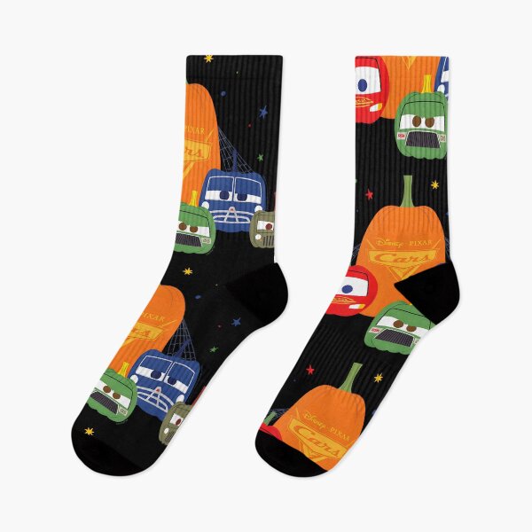 Item preview, Disney Pixar Cars Halloween Pumpkins – Lightning McQueen and Friends Spooky Art designed and sold by alolo2021.