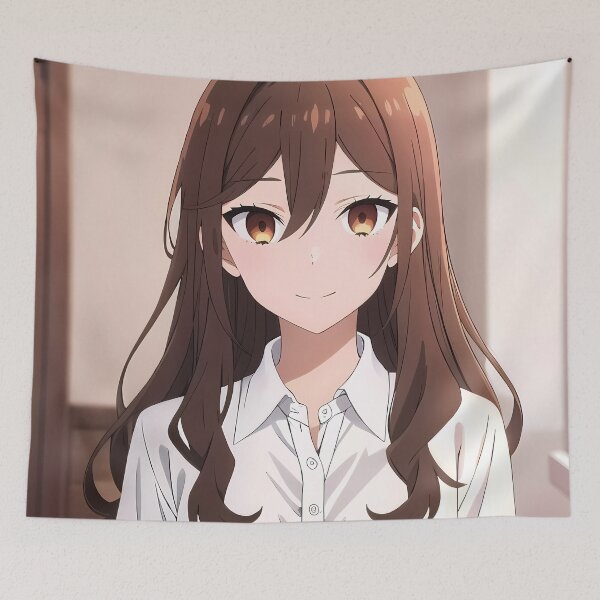 Item preview, Kyouko Hori Elegant Waifu Horimiya Anime Girl designed and sold by MicaheHaffner.