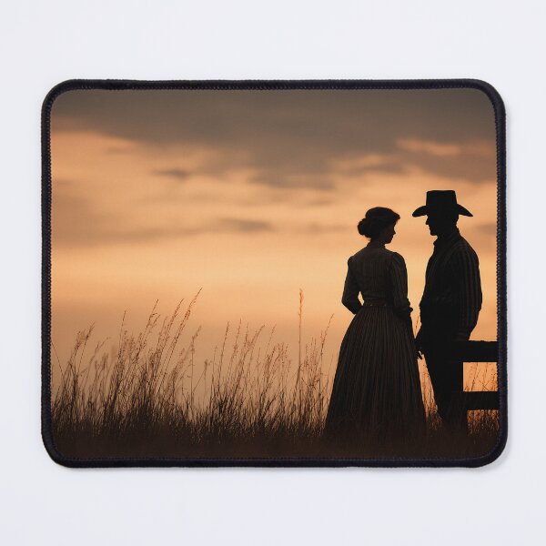 Item preview, Wild West Couple at Sunset designed and sold by Boddicca.