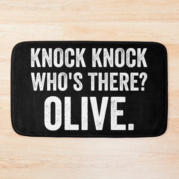 Item preview, Knock Knock Who's There Olive designed and sold by RareBunny.