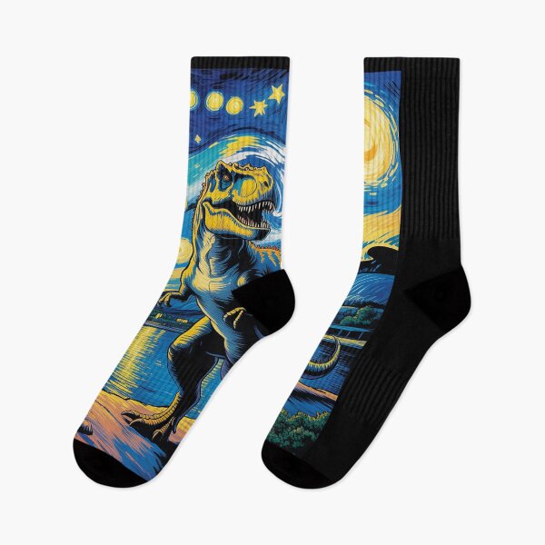 Item preview, Trex Dinosaur Dino - Starry Night designed and sold by Idarmotar.