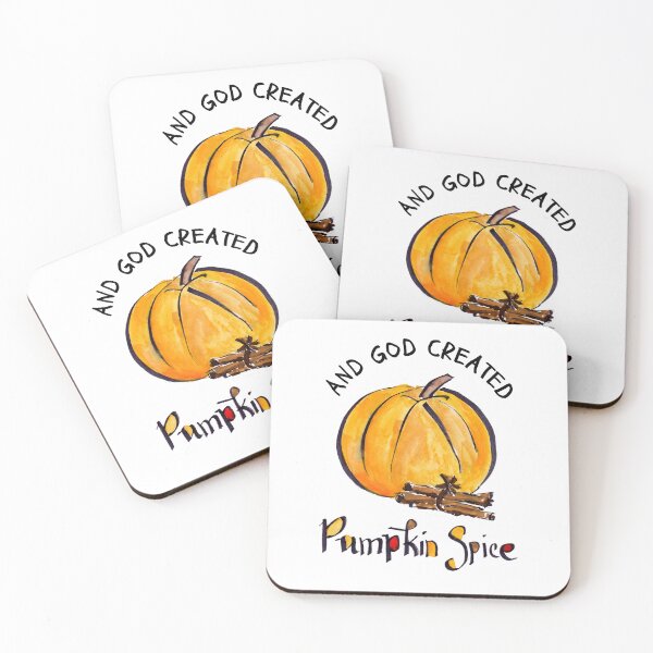 Item preview, And God Created Pumpkin Spice - Hand-lettered Autumn Design designed and sold by MaryKunzGoldman.