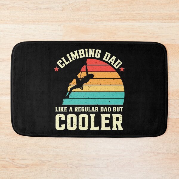 Item preview, Climbing Dad Like A Regular Dad But Cooler Retro designed and sold by RareBunny.