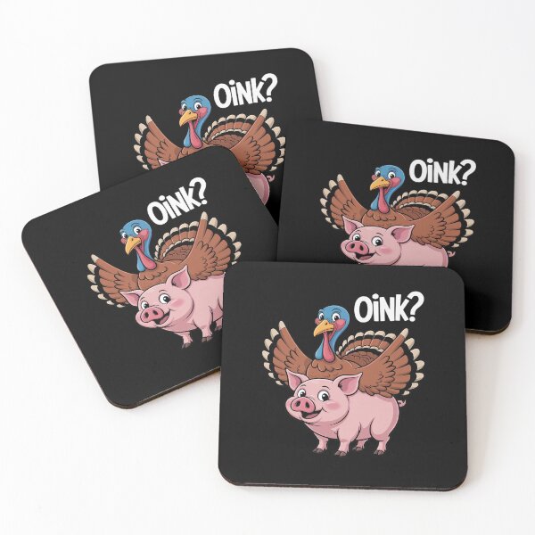 Artikelvorschau, Turkey Oink Thanksgiving Funny Pig Costume entworfen und verkauft von Idarmotar.