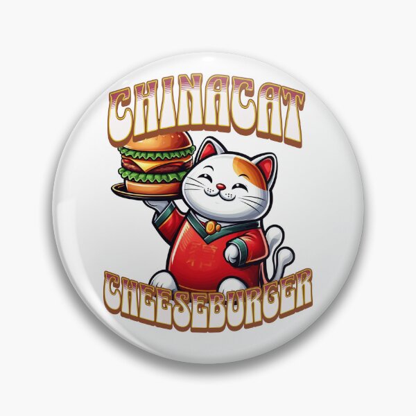 Item preview, ChinaCat Cheeseburger - Grateful Parrot Designs designed and sold by Smokinjoe66.