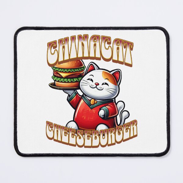Item preview, ChinaCat Cheeseburger - Grateful Parrot Designs designed and sold by Smokinjoe66.