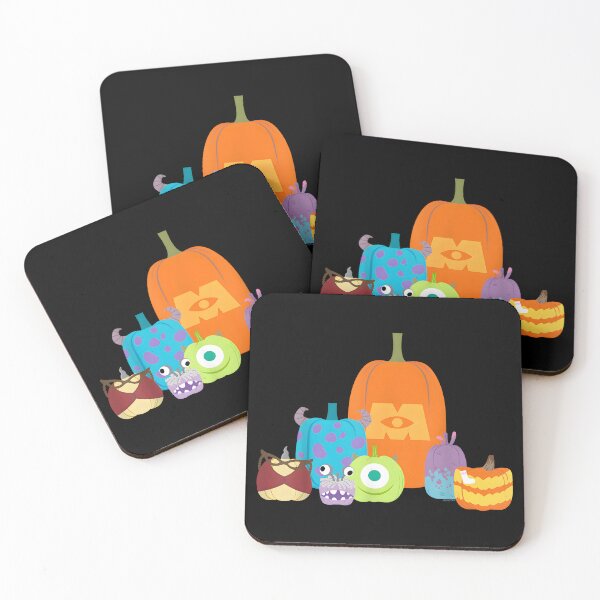 Item preview, Disney Pixar Monsters Inc Halloween Pumpkins – Mike and Sulley Spooky Art designed and sold by alolo2021.
