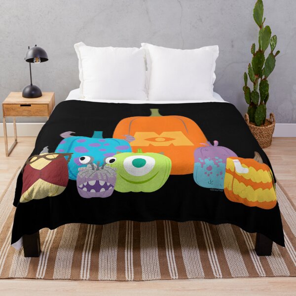 Item preview, Disney Pixar Monsters Inc Halloween Pumpkins – Mike and Sulley Spooky Art designed and sold by alolo2021.