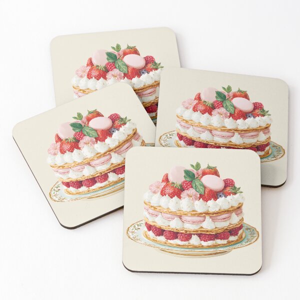 Item preview, Cake – Sweet Dessert Illustration designed and sold by BobaBunny76.