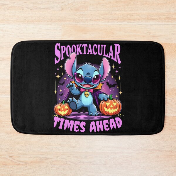 Item preview, Lilo & Stitch Spooktacular Times Ahead – Cute Halloween Stitch with Pumpkins Art designed and sold by alolo2021.