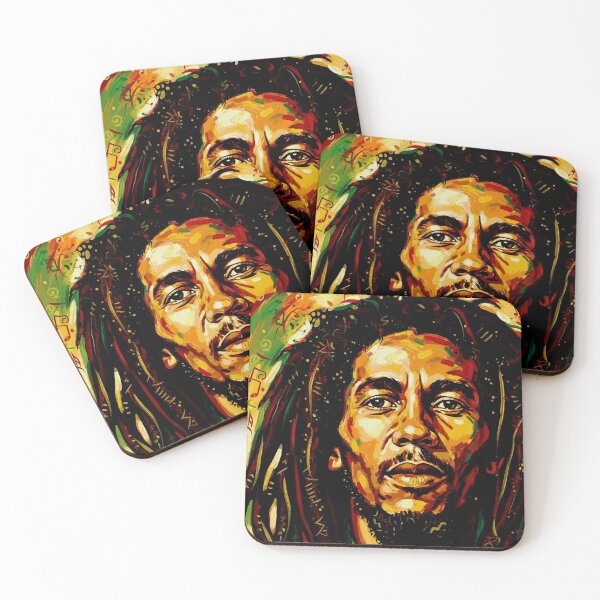 Item preview, The Face of Reggae – Bob Marley Iconic Portrait designed and sold by Art's Diner.