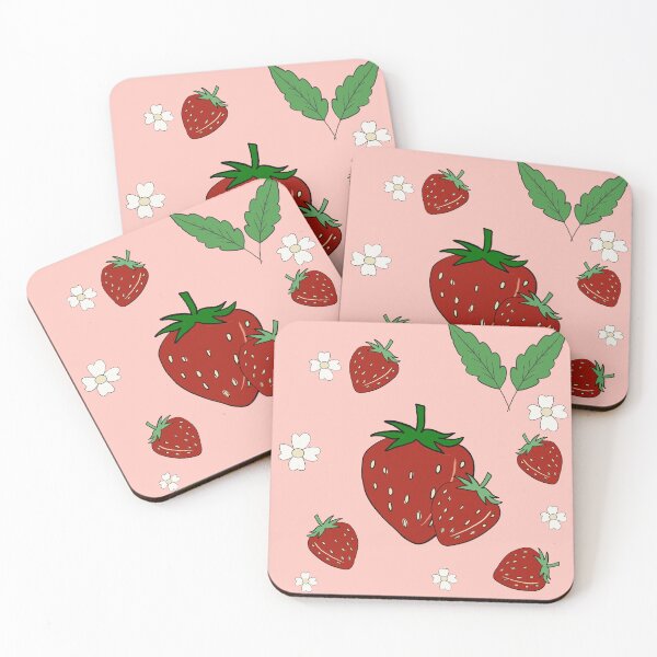 Item preview, Strawberry seamless pattern designed and sold by MonoDigitalArt.